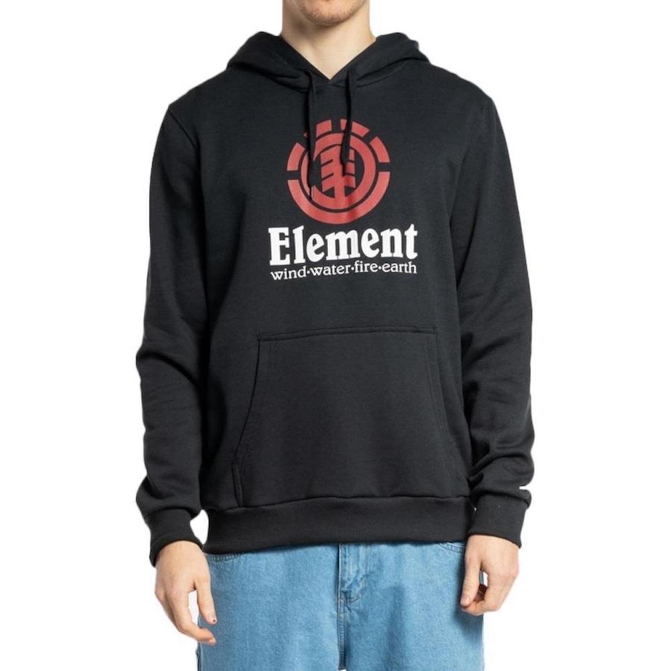 Blusão de Moletom com Capuz Element Vertical WT23 - Masculino - Foto 1