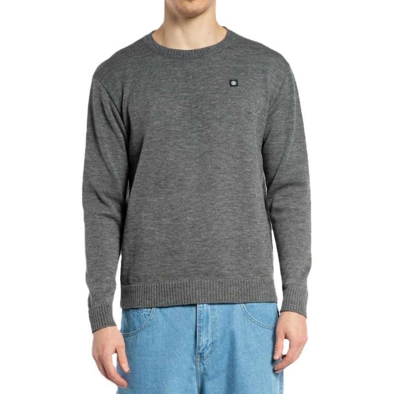 Blusão de Moletom Element Tricot Classic Crew WT23 - Masculino - Foto 1