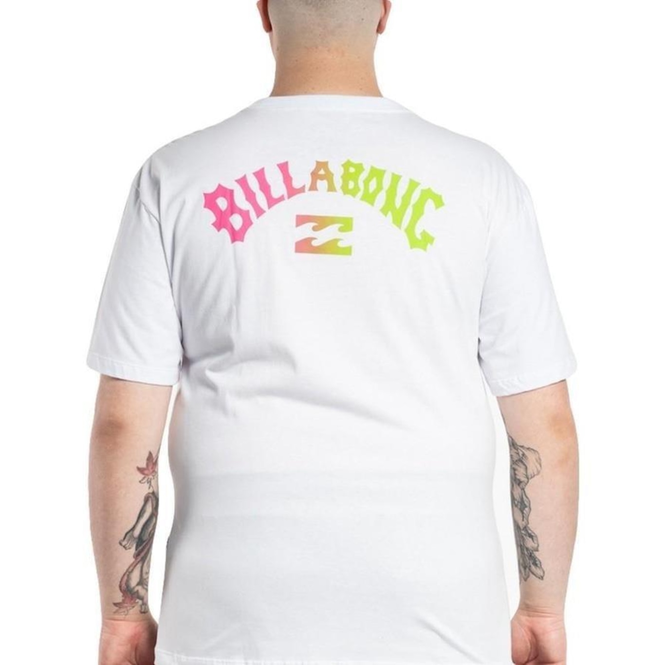 Camiseta Billabong Arch Plus Size WT23 - Masculina - Foto 2