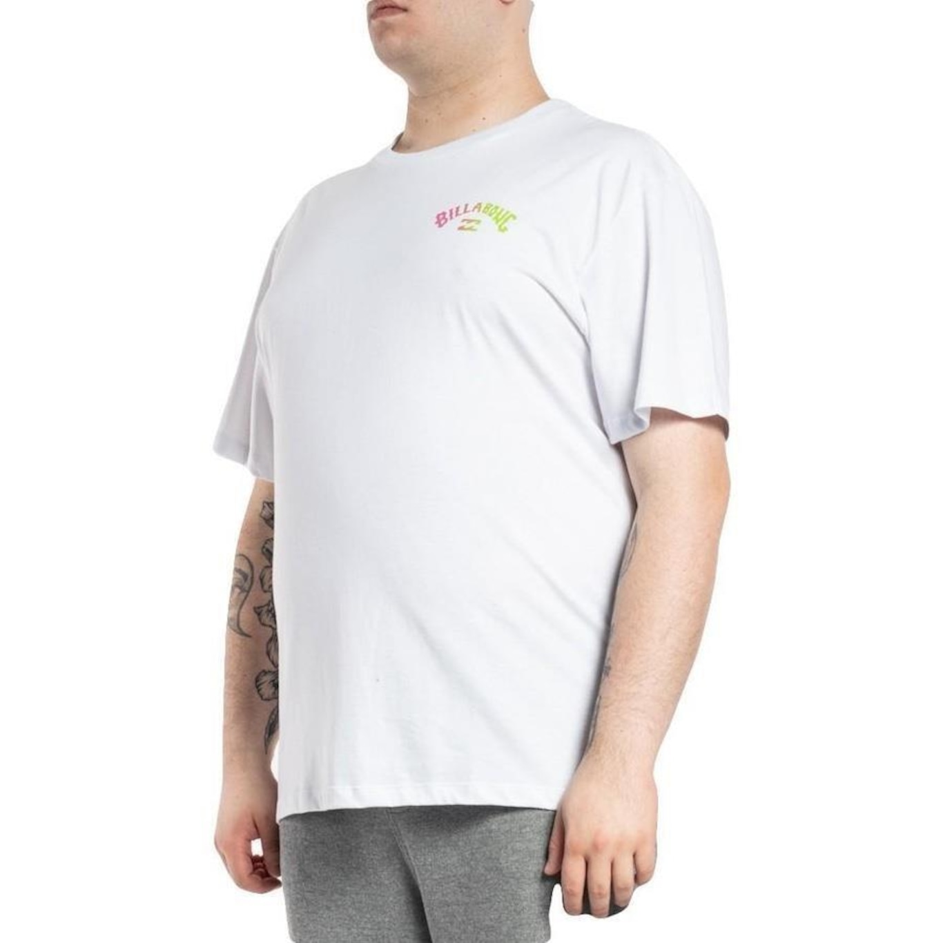 Camiseta Billabong Arch Plus Size WT23 - Masculina - Foto 3