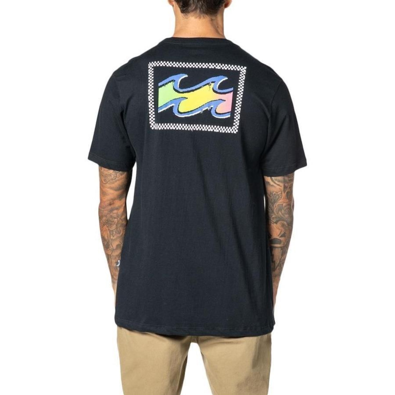 Camiseta Billabong Crayon Wave WT23 - Masculina - Foto 2