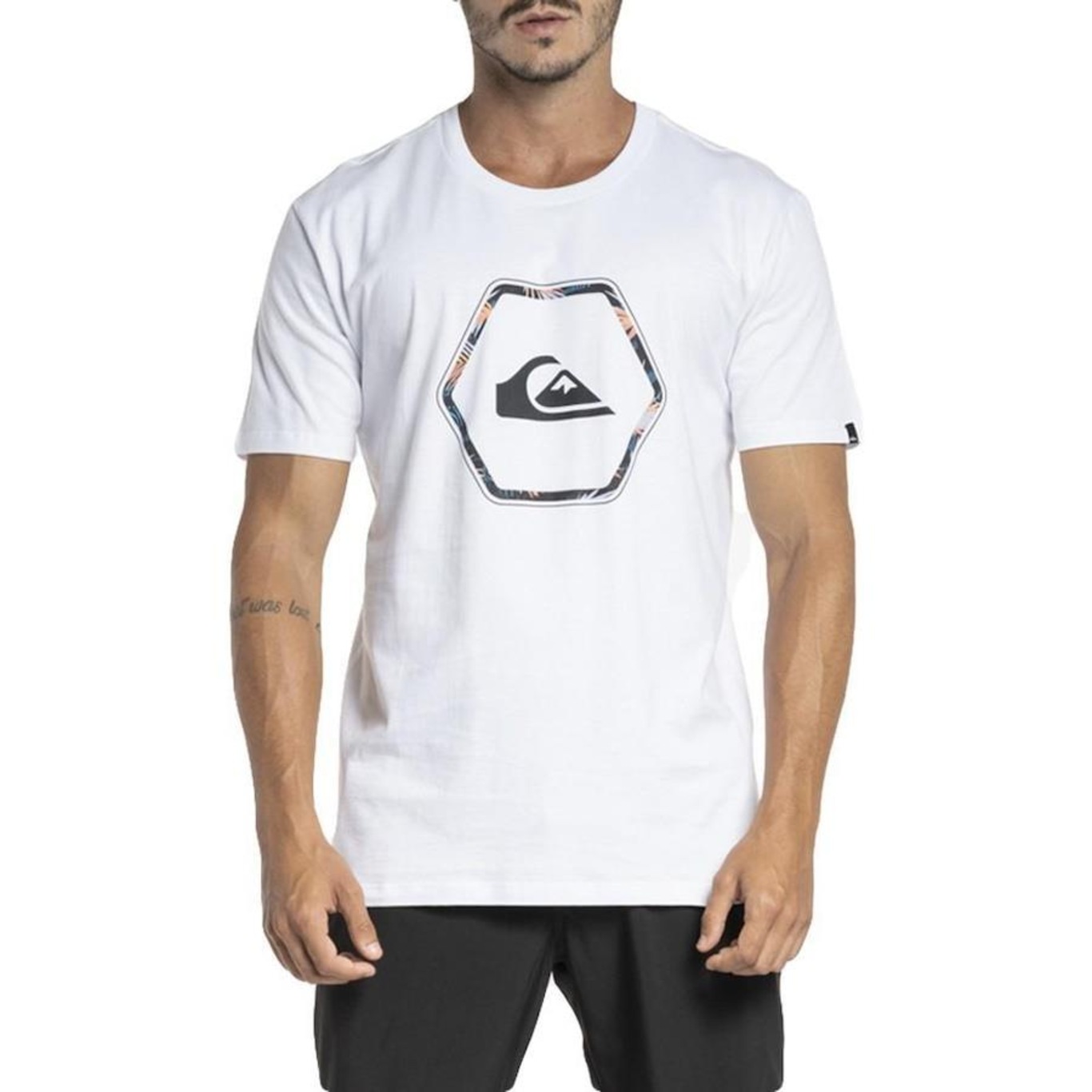 Camiseta Quiksilver Panel Beach WT23 - Masculina - Foto 1