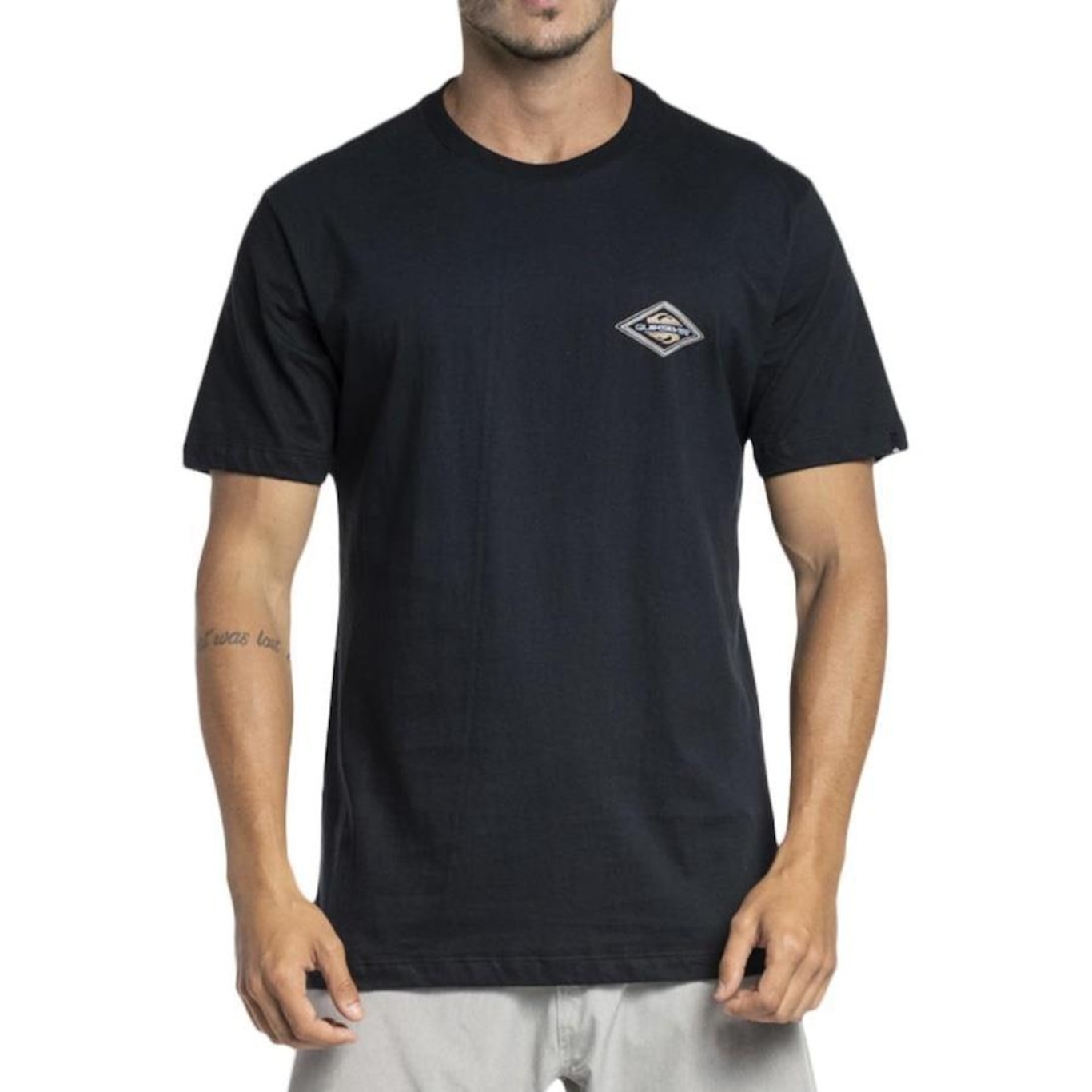 Camiseta Quiksilver Reverse Logo WT23 - Masculina - Foto 1