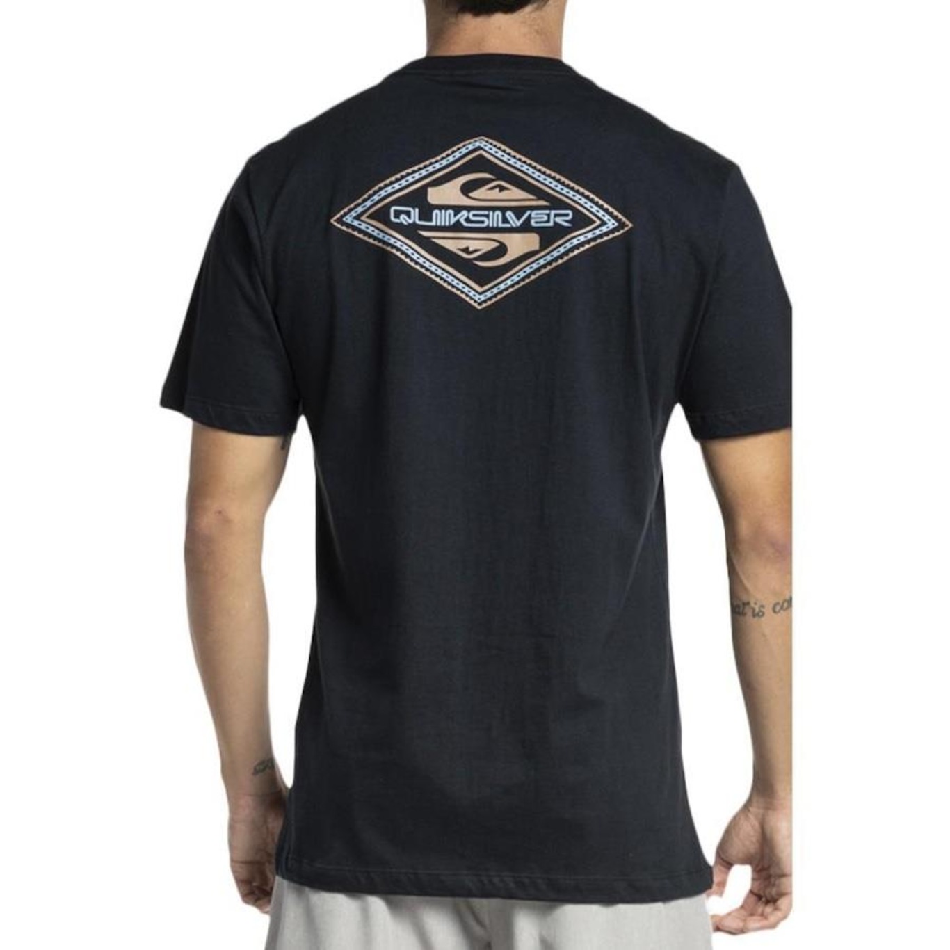 Camiseta Quiksilver Reverse Logo WT23 - Masculina - Foto 2