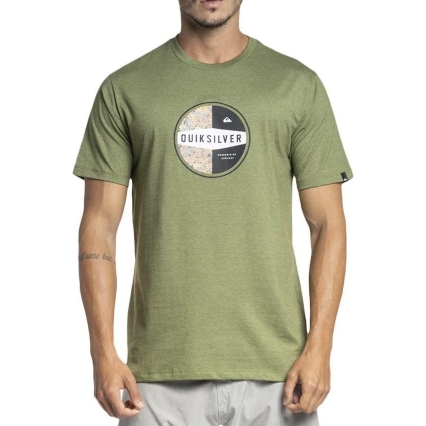 Camiseta Quiksilver Jungle Drum Surfadelica - Masculina - Foto 1