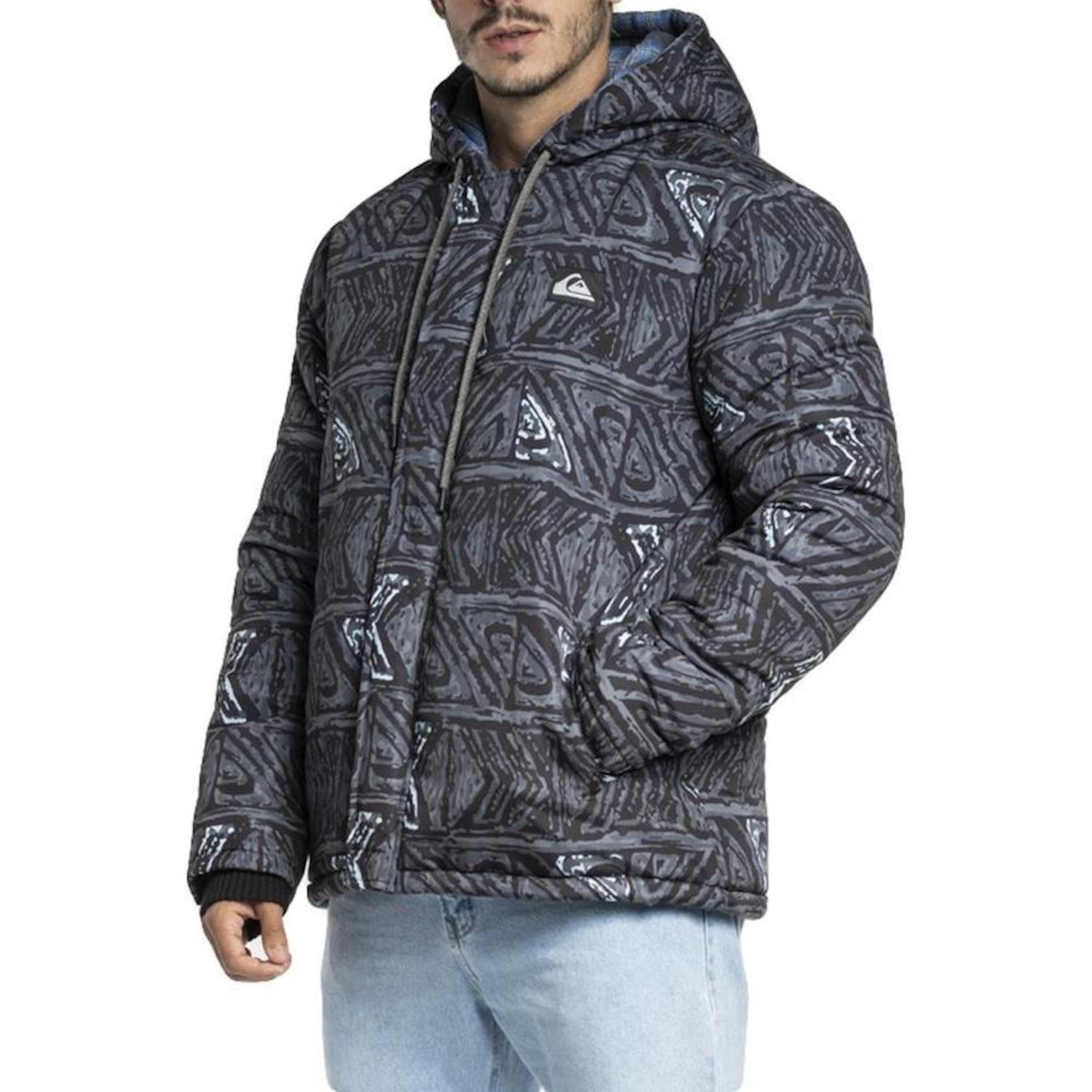 Jaqueta com Capuz Quiksilver Puff Heritage WT23 - Masculina - Foto 3