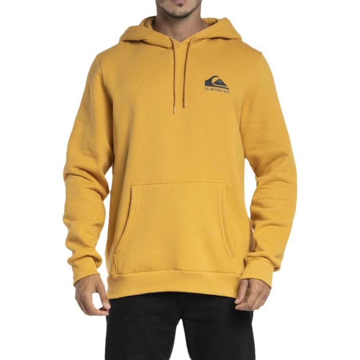 Blusão de Moletom com Capuz Quiksilver Omni Logo FC WT23 - Masculino - Foto 1