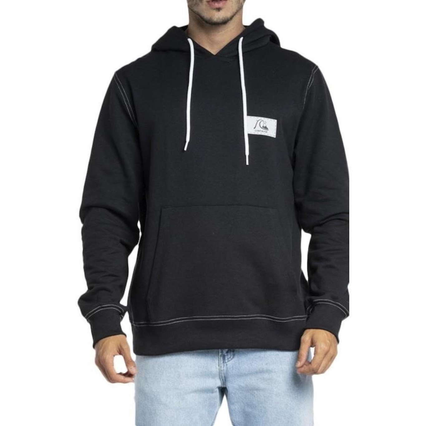 Blusão de Moletom com Capuz Quiksilver The Original WT23 - Masculino - Foto 1