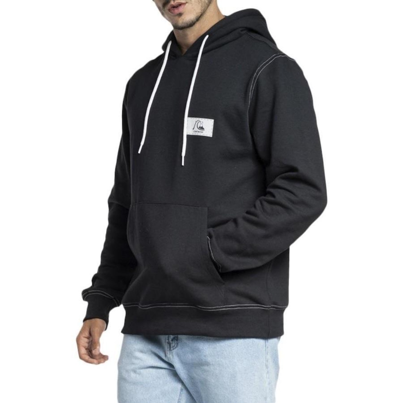 Blusão de Moletom com Capuz Quiksilver The Original WT23 - Masculino - Foto 3