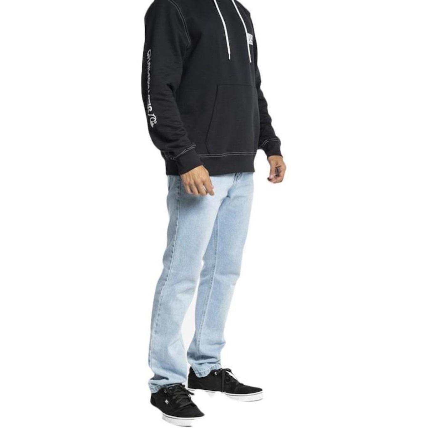 Blusão de Moletom com Capuz Quiksilver The Original WT23 - Masculino - Foto 4