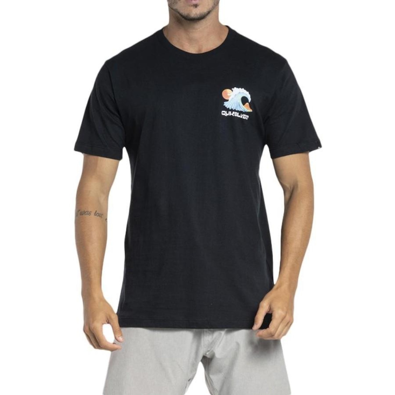 Camiseta Quiksilver Ocean Bed WT23 - Masculina - Foto 1