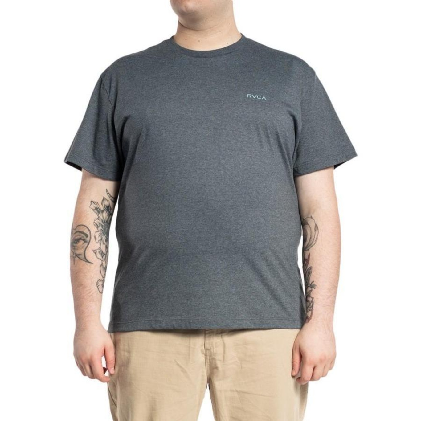 Camiseta RVCA Lil Arch Plus Size WT23 - Masculina - Foto 1