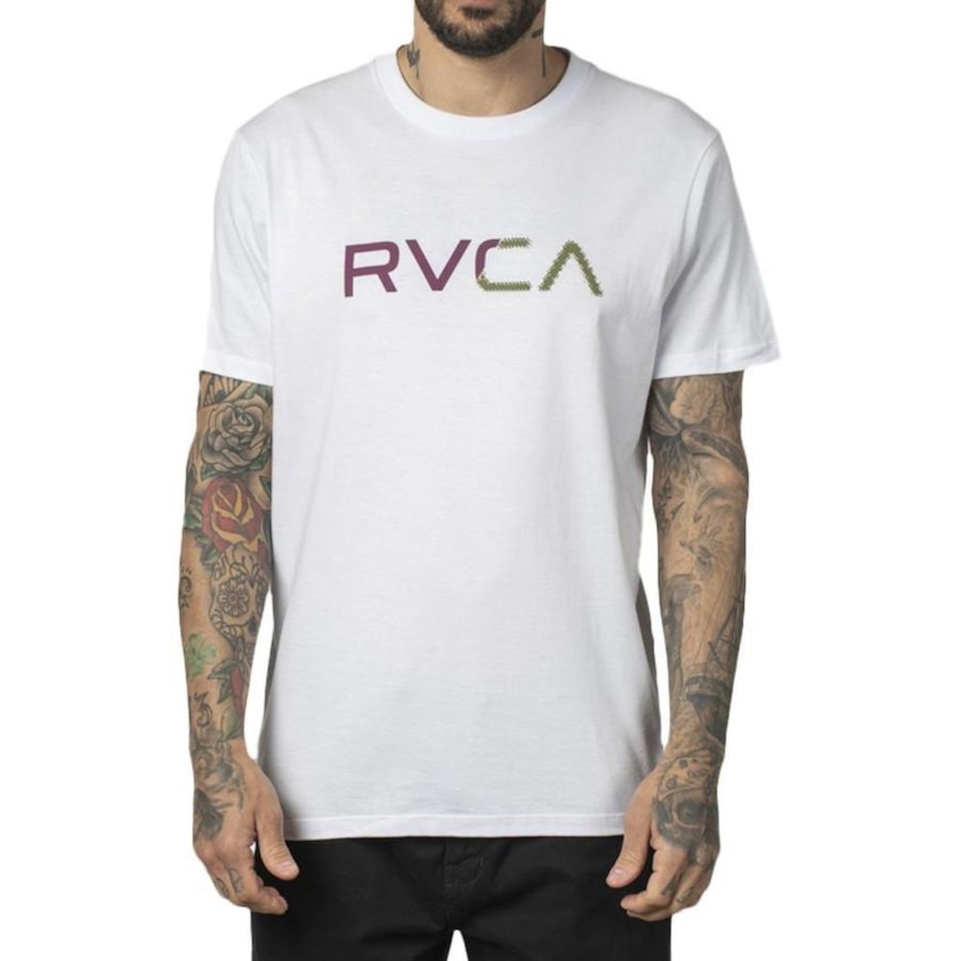 Camiseta RVCA Scanner WT23 - Masculina - Foto 1