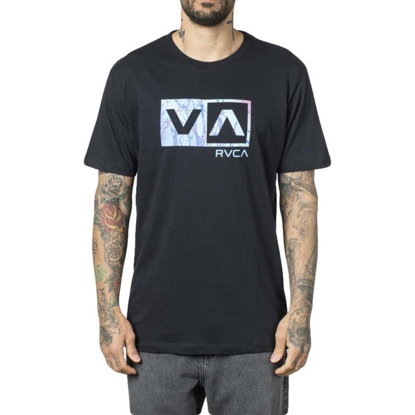 Camiseta RVCA Balance Box WT23 - Masculina - Foto 1