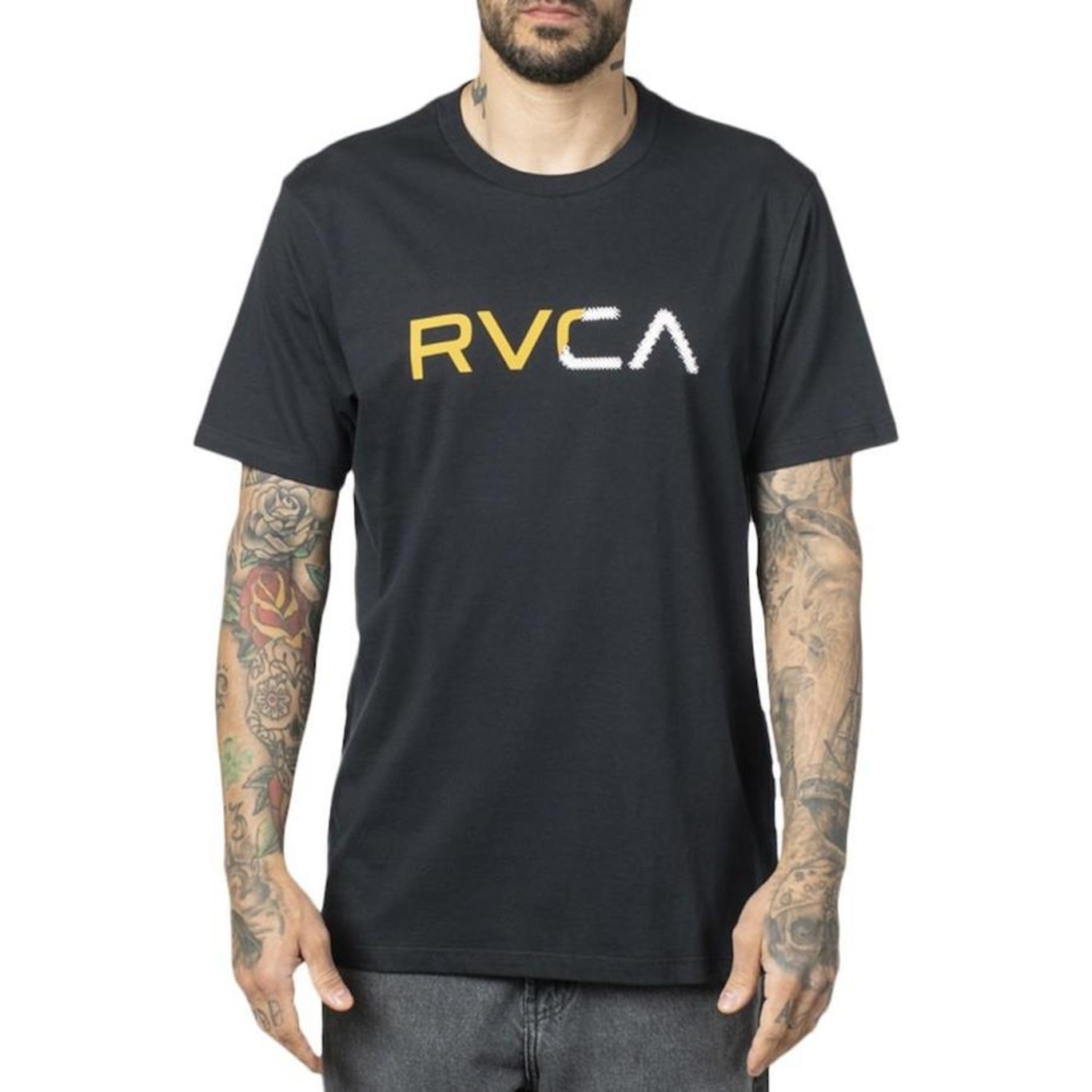 Camiseta RVCA Scanner WT23 - Masculina - Foto 1