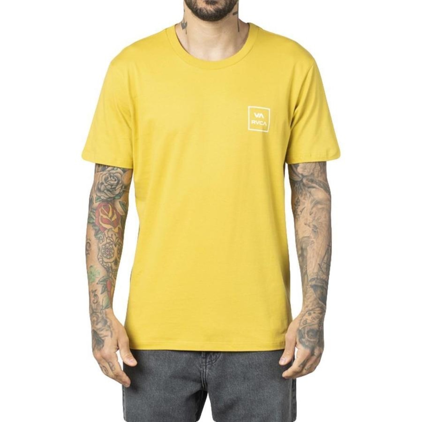 Camiseta RVCA Va All The Way WT23 - Masculina - Foto 1