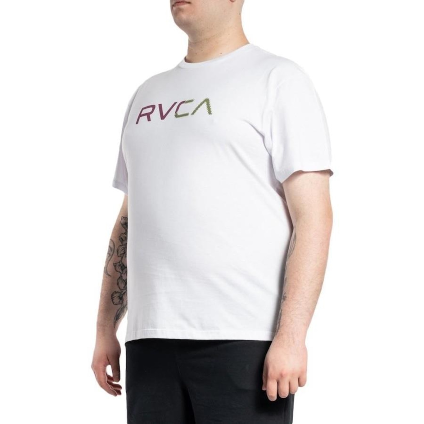 Camiseta RVCA Scanner Plus Size WT23 - Masculina - Foto 3