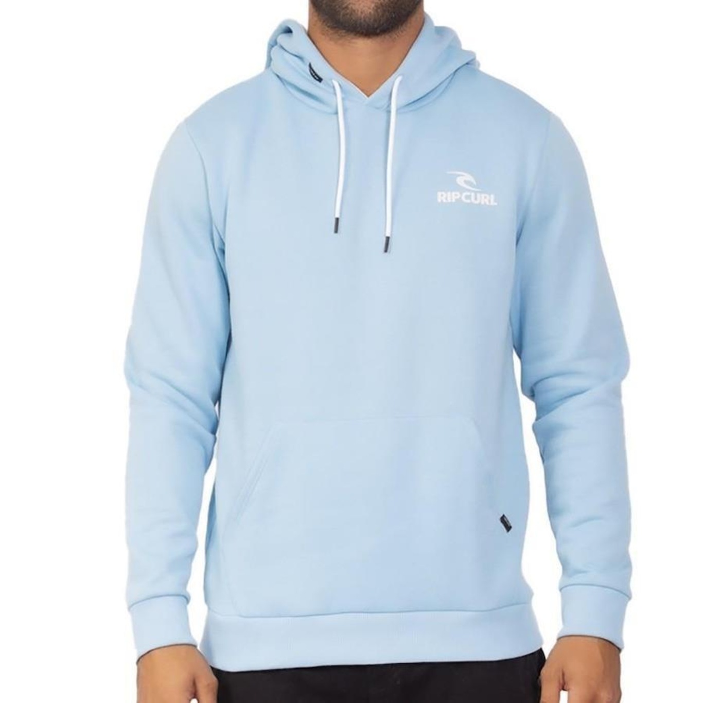 Blusão de Moletom com Capuz Rip Curl Brand Stack WT23 - Masculino - Foto 1