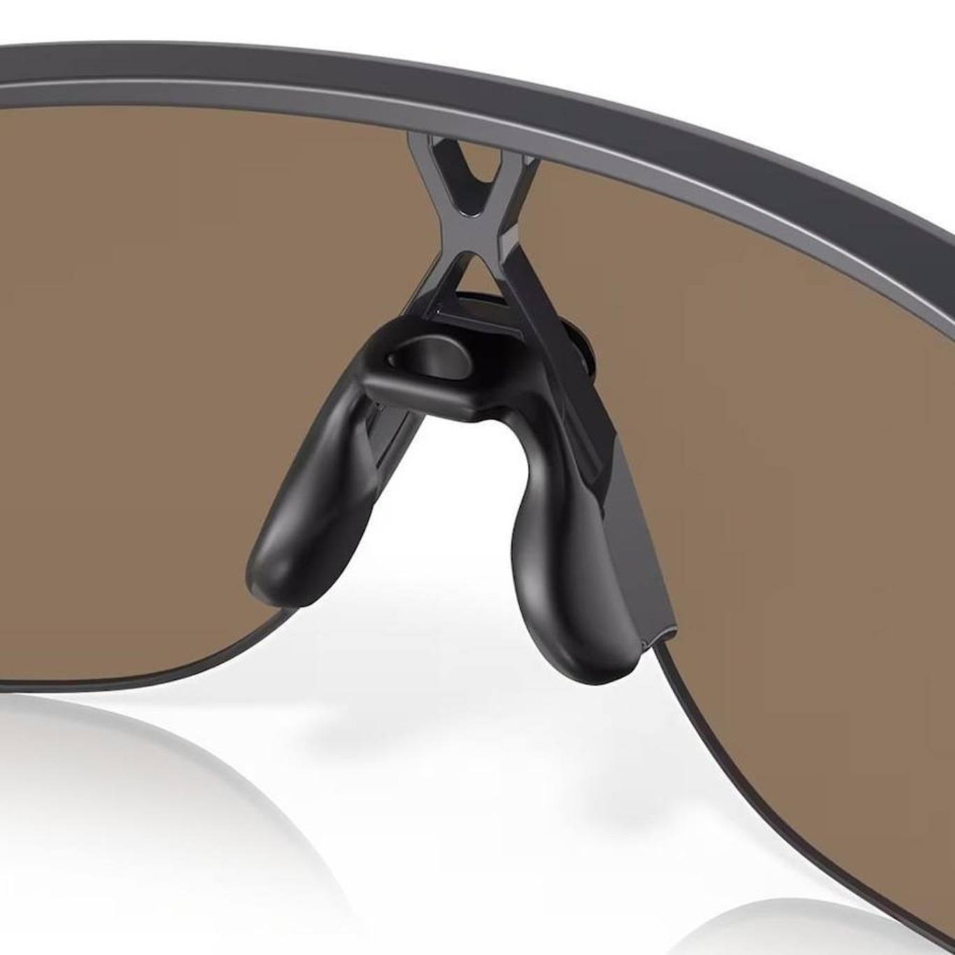 Óculos de Sol Unissex Oakley Corridor Matte Carbon 24K Iridium - Foto 5