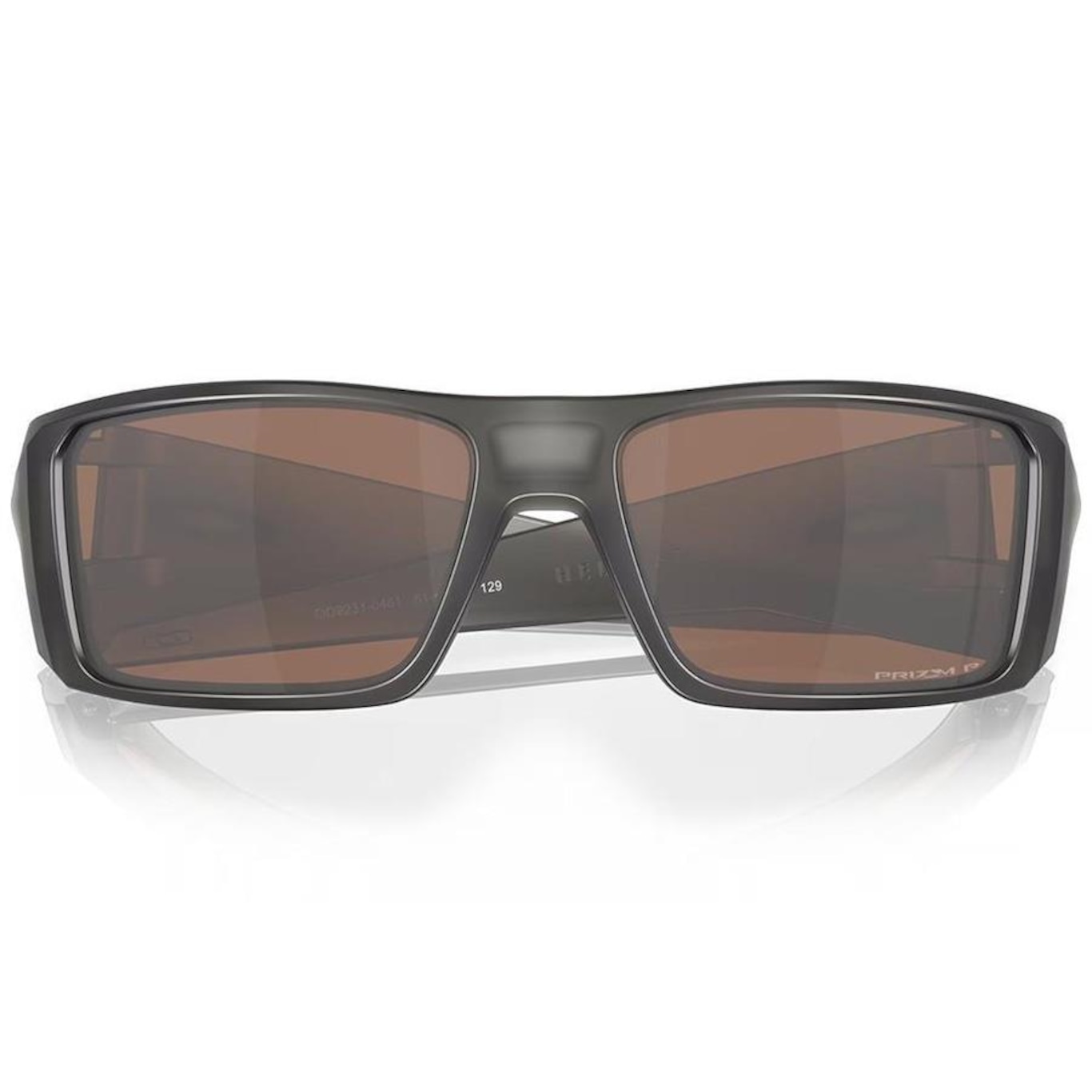 Óculos de Sol Oakley Unissex Heliostat Matte Grey Smoke - Foto 3