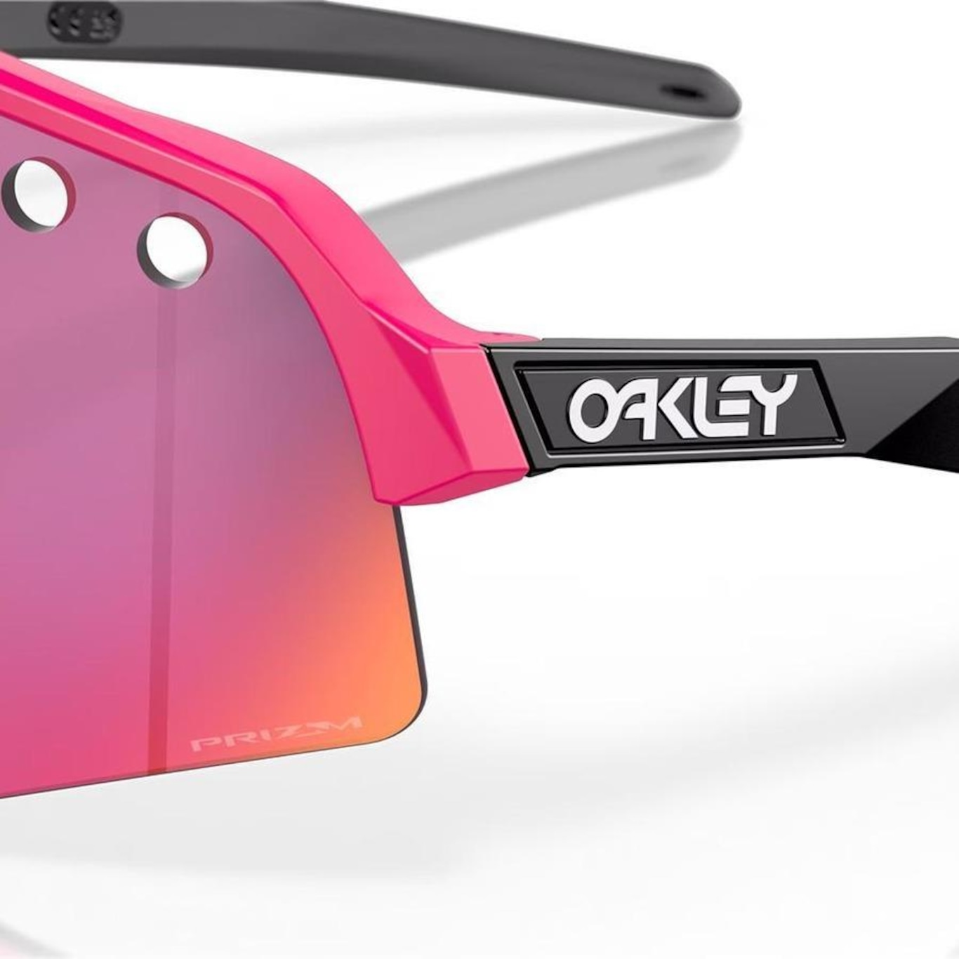 Óculos de Sol Oakley Unissex Sutro Lite Sweep Pink Prizm Road - Foto 3