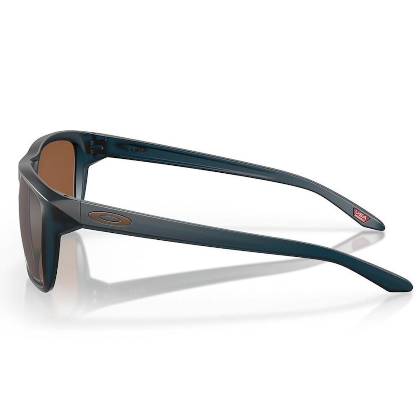 Óculos de Sol Unissex Oakley Sylas Matte Trans Poseidon 3560 - Foto 2