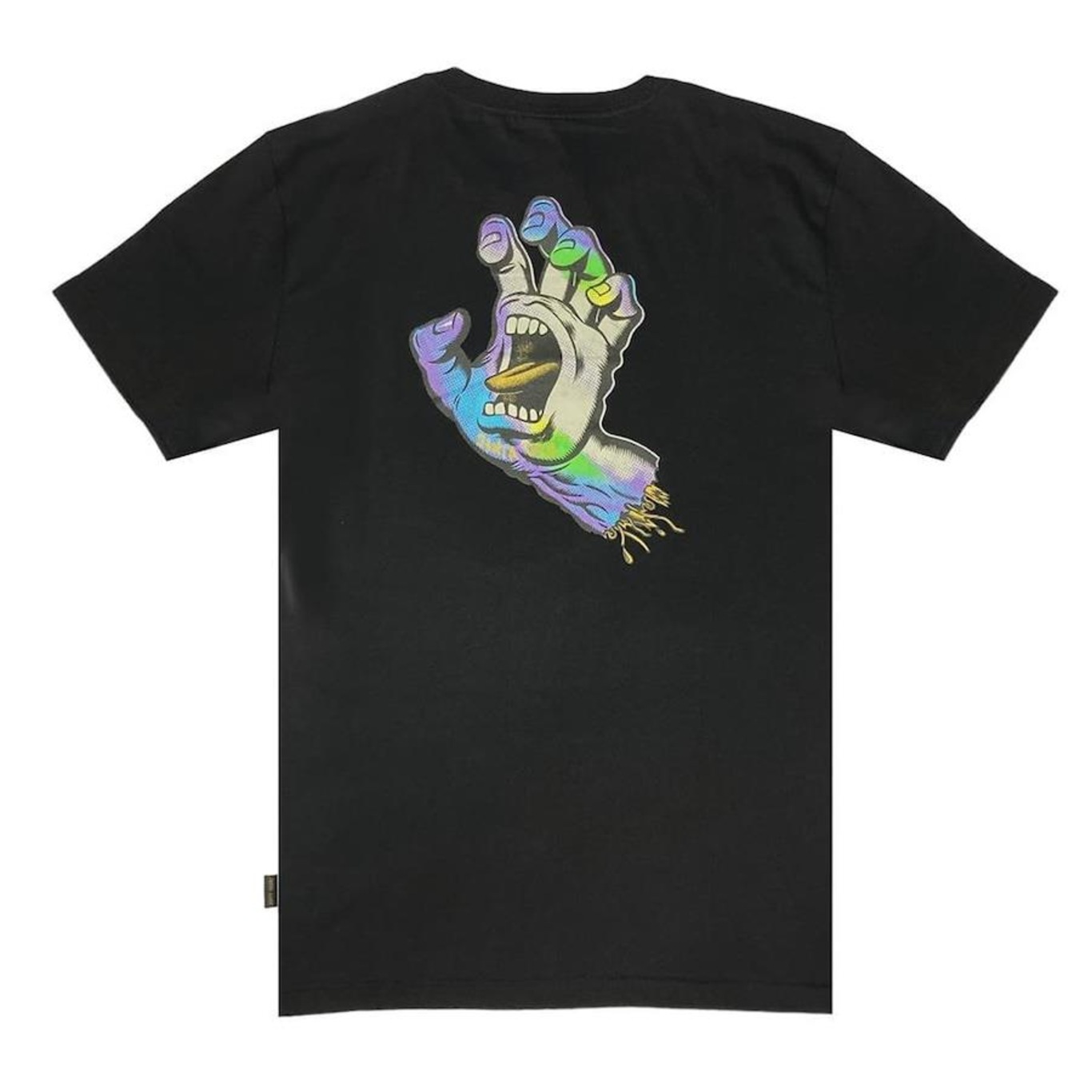 Camiseta Santa Cruz Holo Screaming Hand WT23 - Masculina - Foto 2