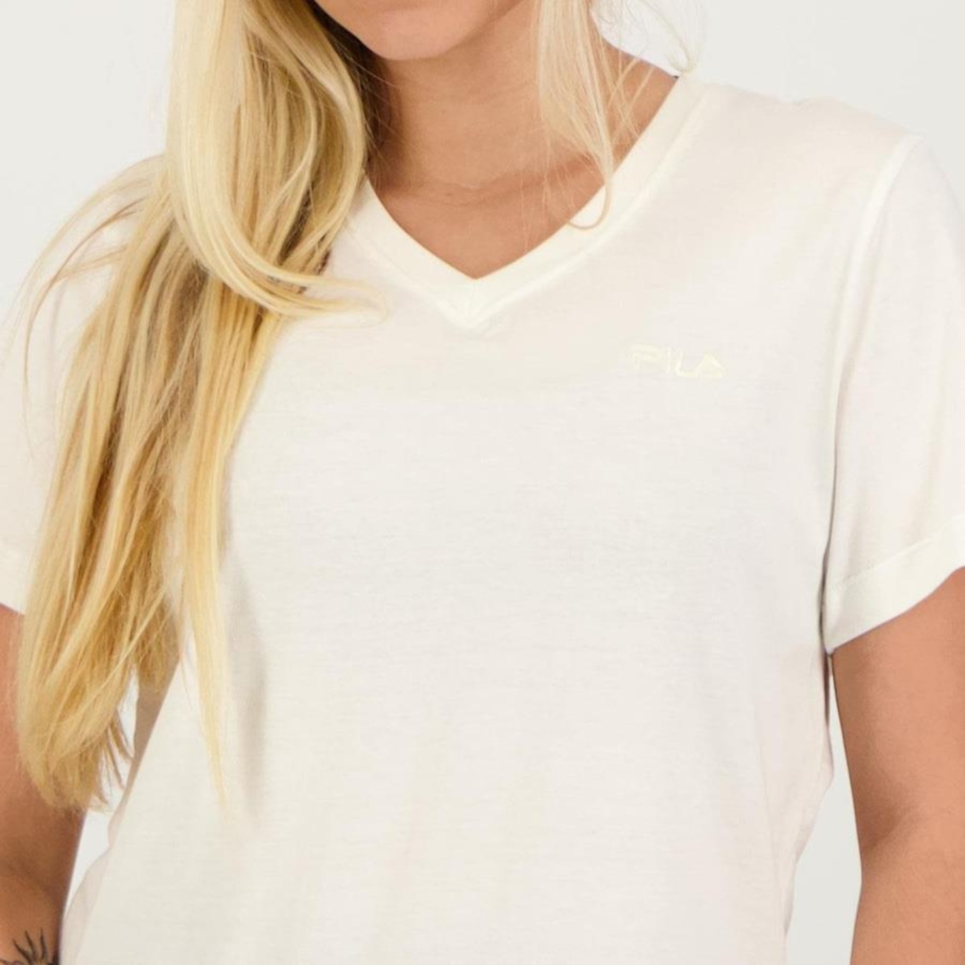 Camiseta Fila Basic - Feminina - Foto 4