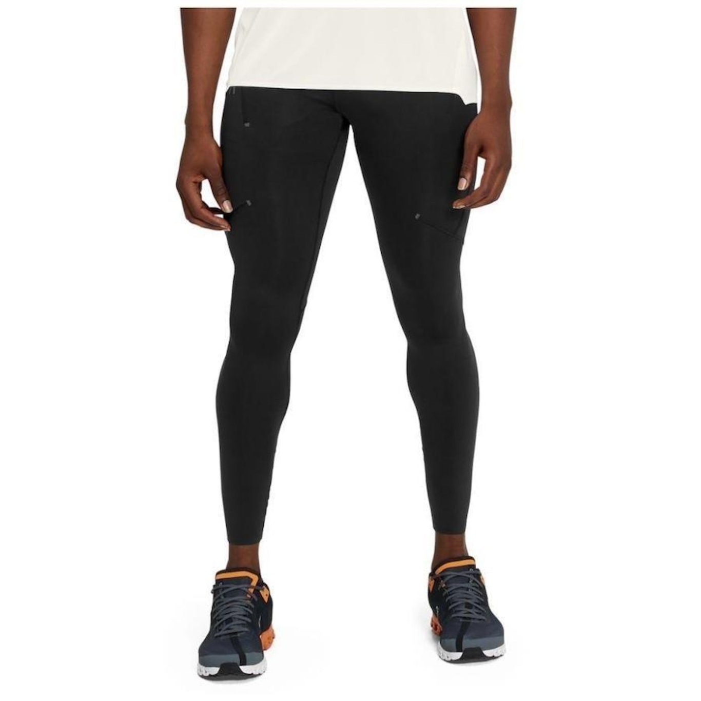 Legging Nike Swoosh Run Feminino Preto - Velocità