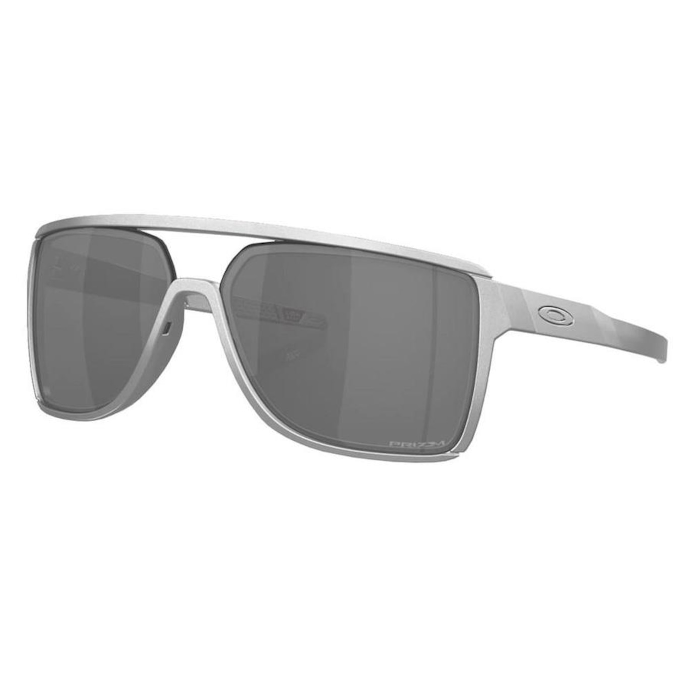 Óculos de Sol Oakley Unissex Castel X-Silver Collection - Foto 1