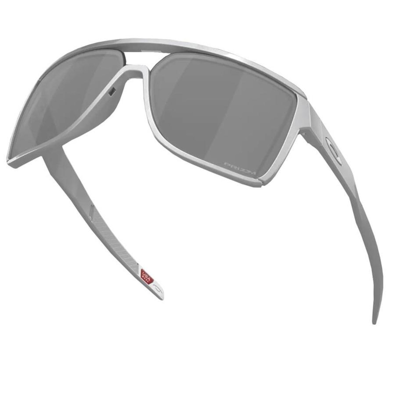 Óculos de Sol Oakley Unissex Castel X-Silver Collection - Foto 4