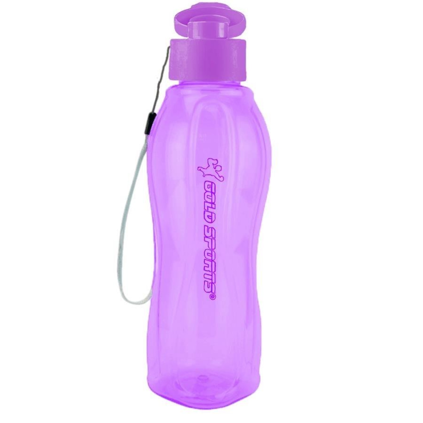 Garrafa Squeeze Gold Sports Resistente Translucid Special BPA Free - 600ml - Foto 1