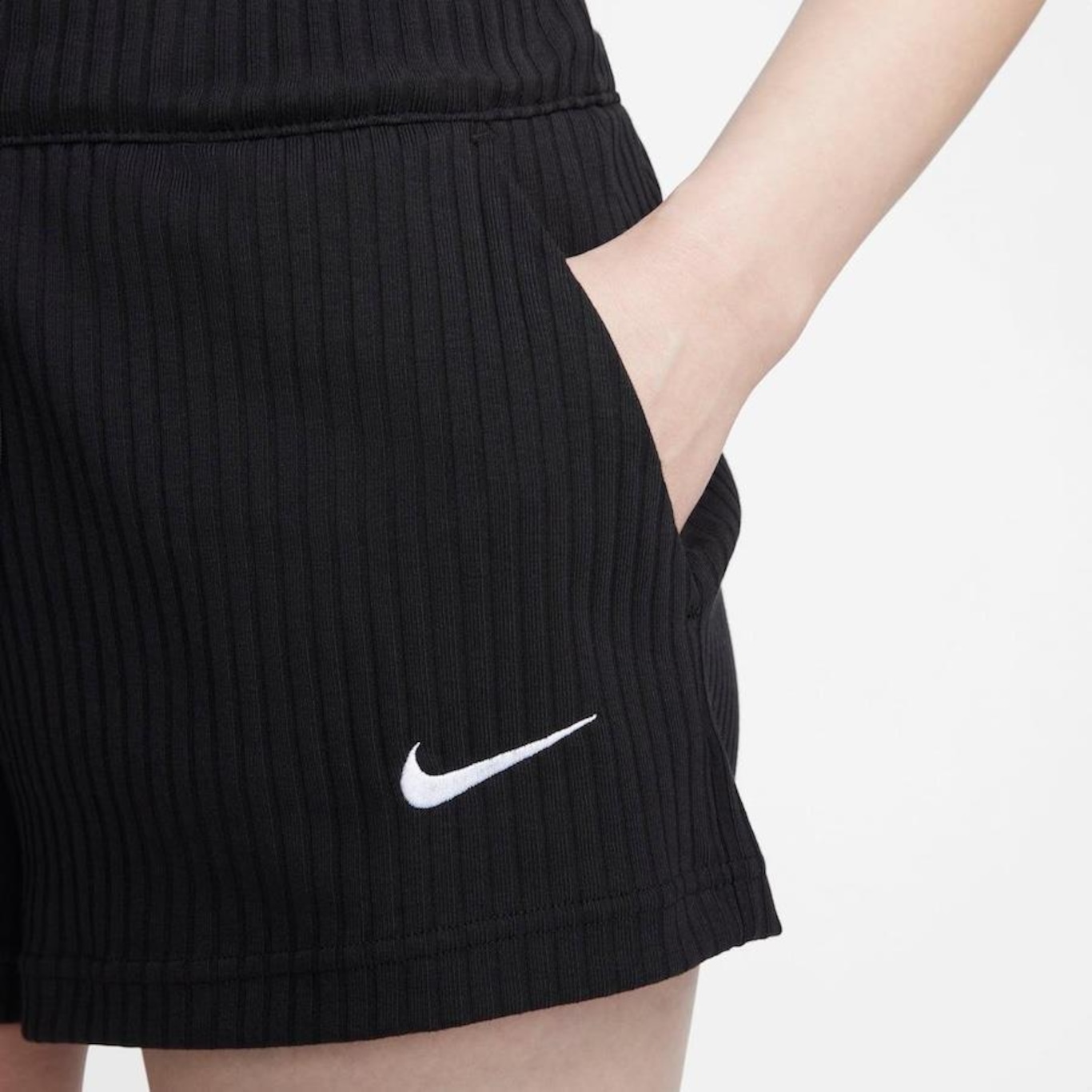 Shorts Nike Sportswear Rib Jersey - Feminino em Promoção