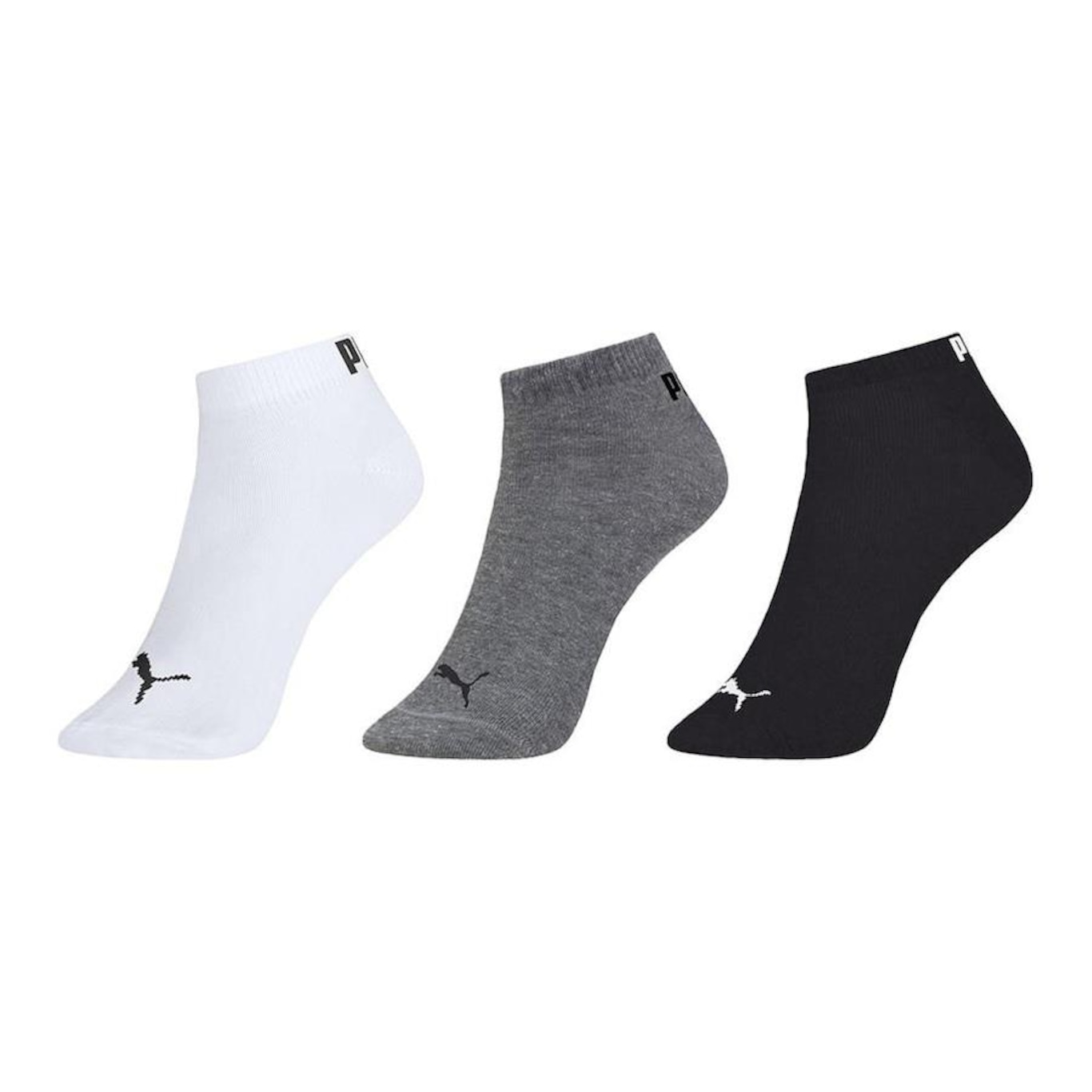 Kit de Meias Sapatilha Puma Esportiva - 9 Pares - Masculina - Foto 4