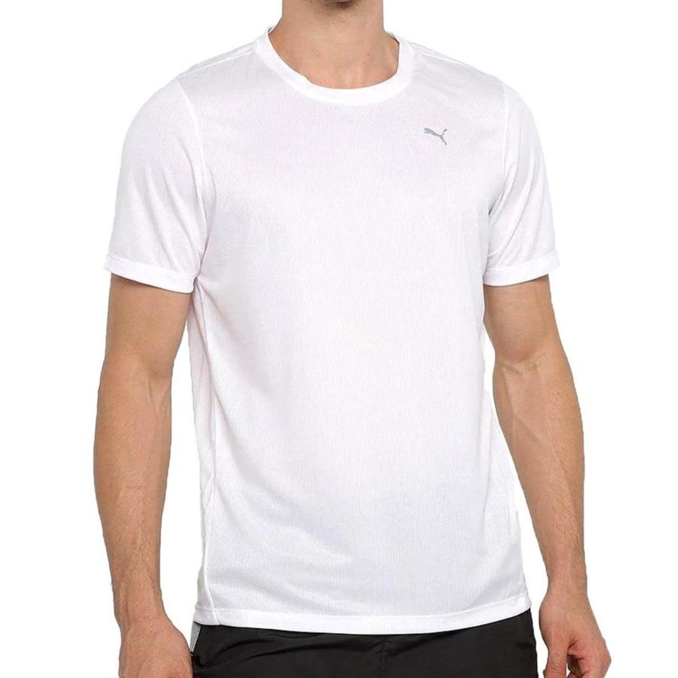 Camiseta Puma Performance Tee Branca - Masculina - Foto 1