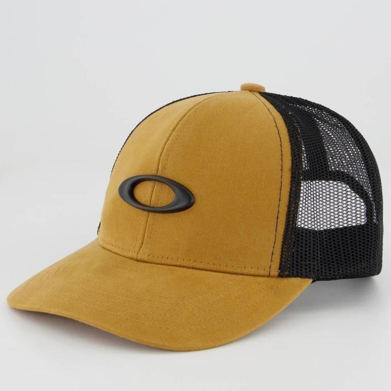 Boné Aba Curva Oakley Metal Ellipse Trucker - Snapback - Adulto - Foto 2