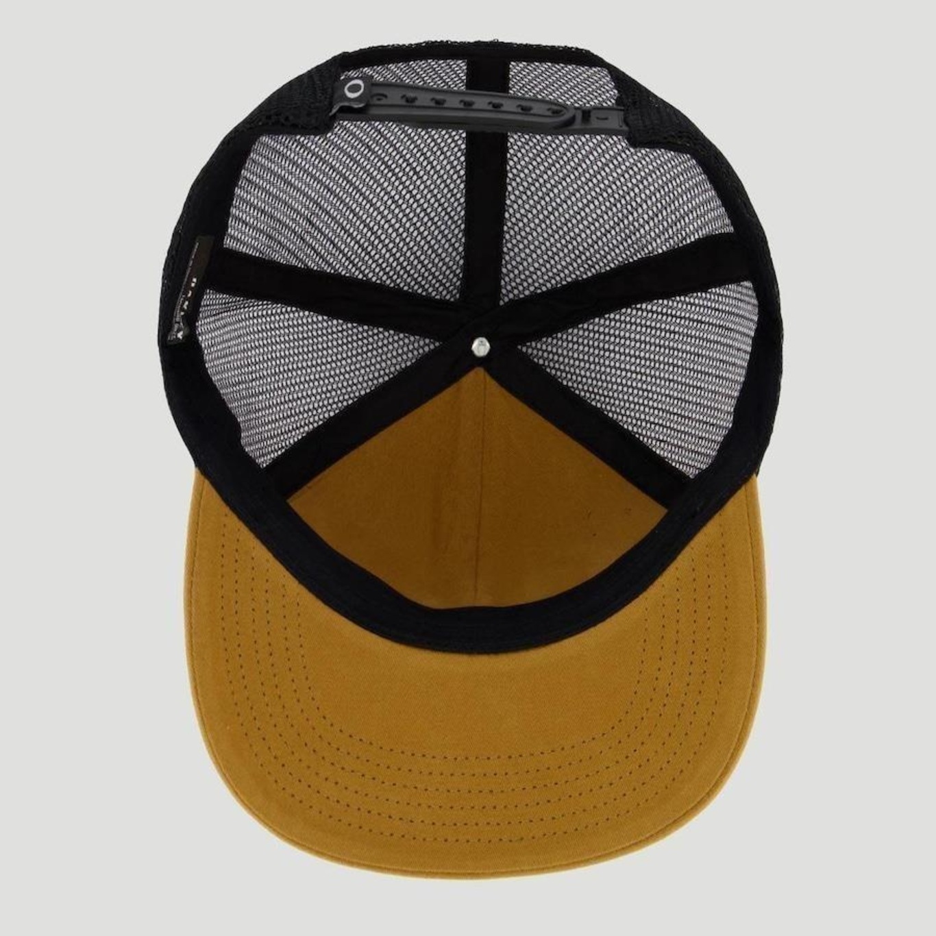 Boné Aba Curva Oakley Metal Ellipse Trucker - Snapback - Adulto - Foto 4