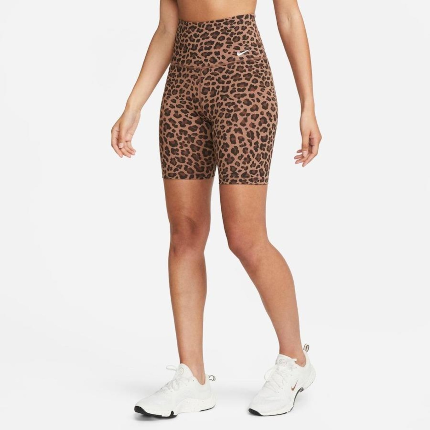 Nike leopard sale print shorts