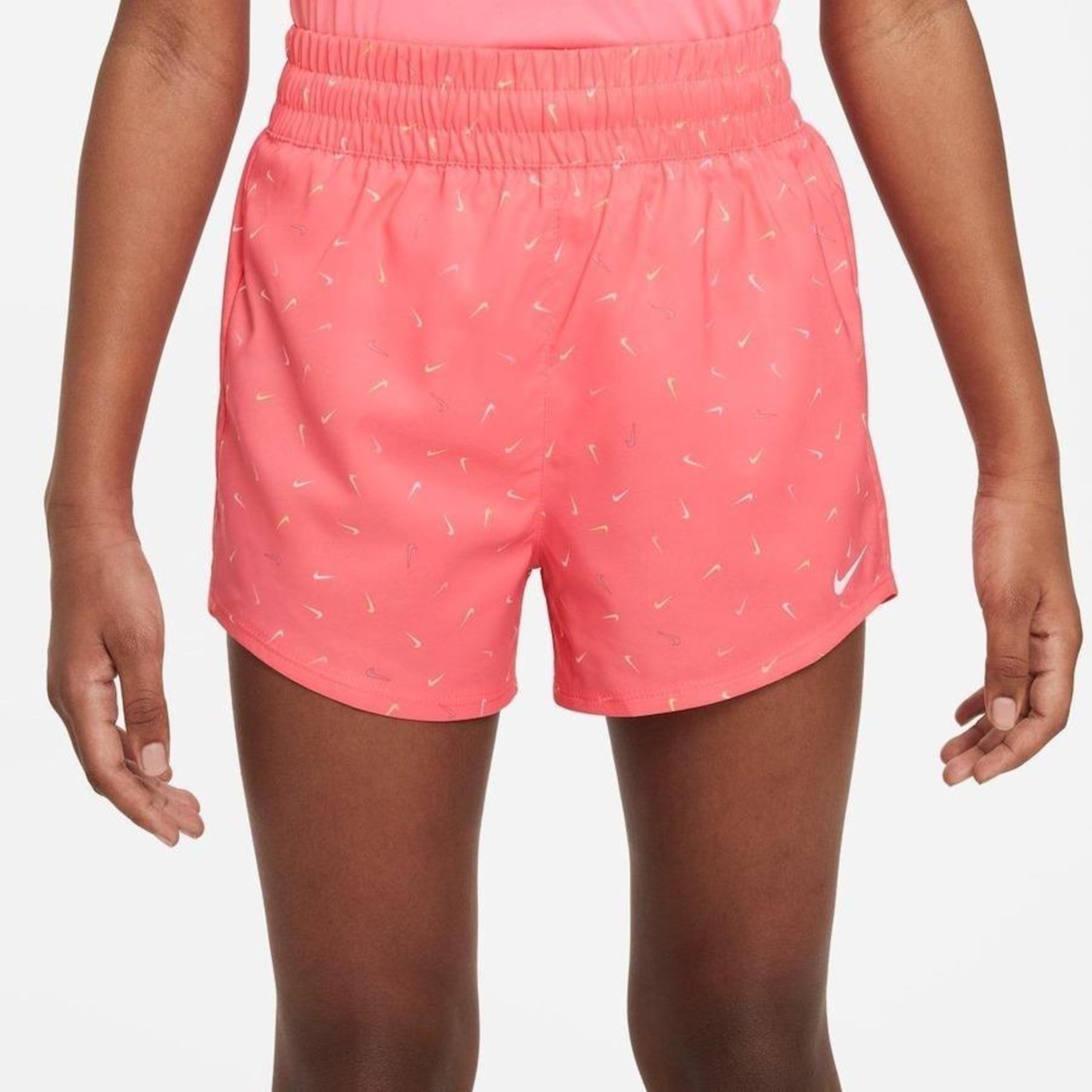 Shorts Nike Dri-FIT One Woven - Infantil - Foto 2