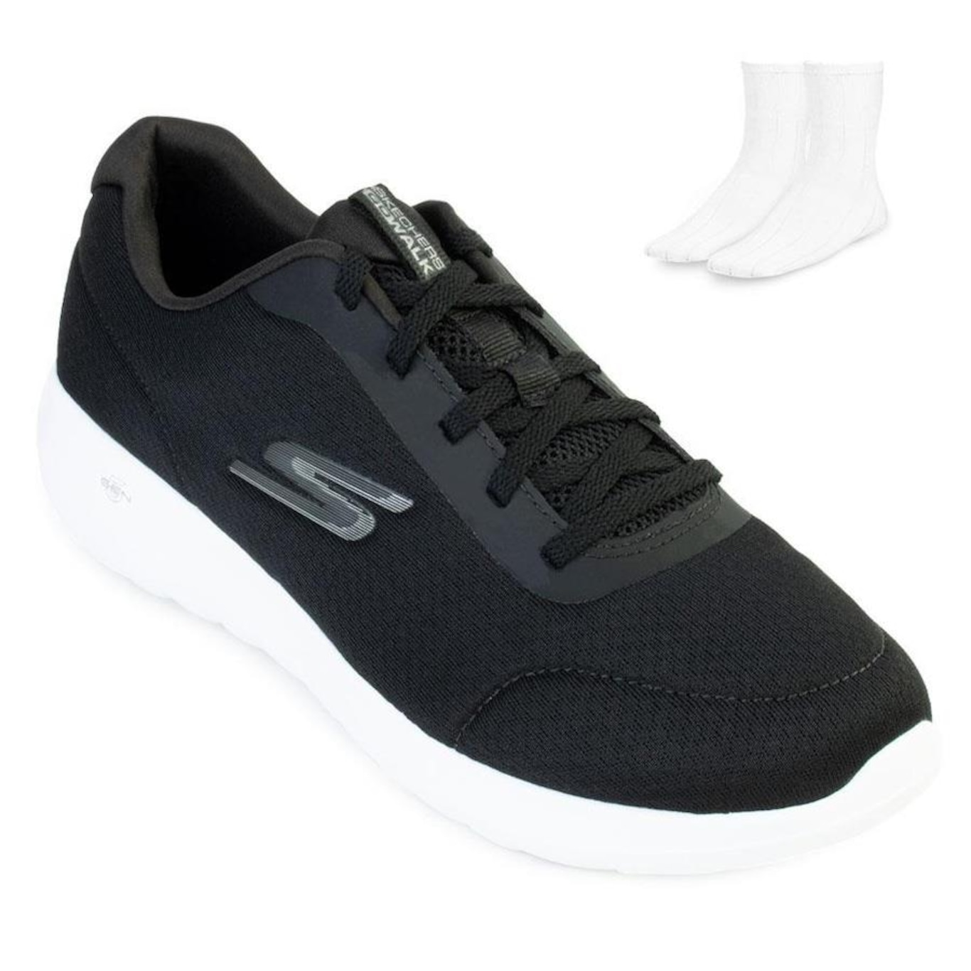 Tênis Skechers Go Walk Max + Par de Meias SK22-21630 - Masculino - Foto 1