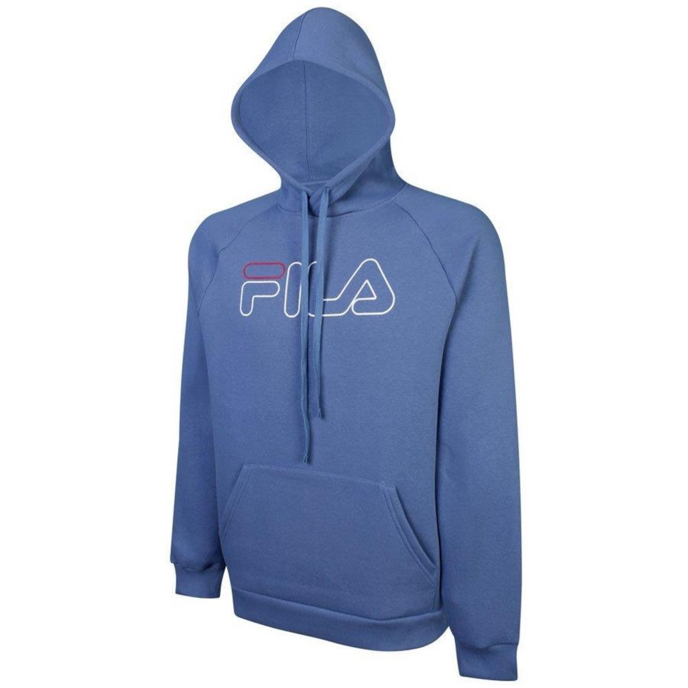 Blusão de Moletom com Capuz Fila Letter Outline Winter - Masculino - Foto 3