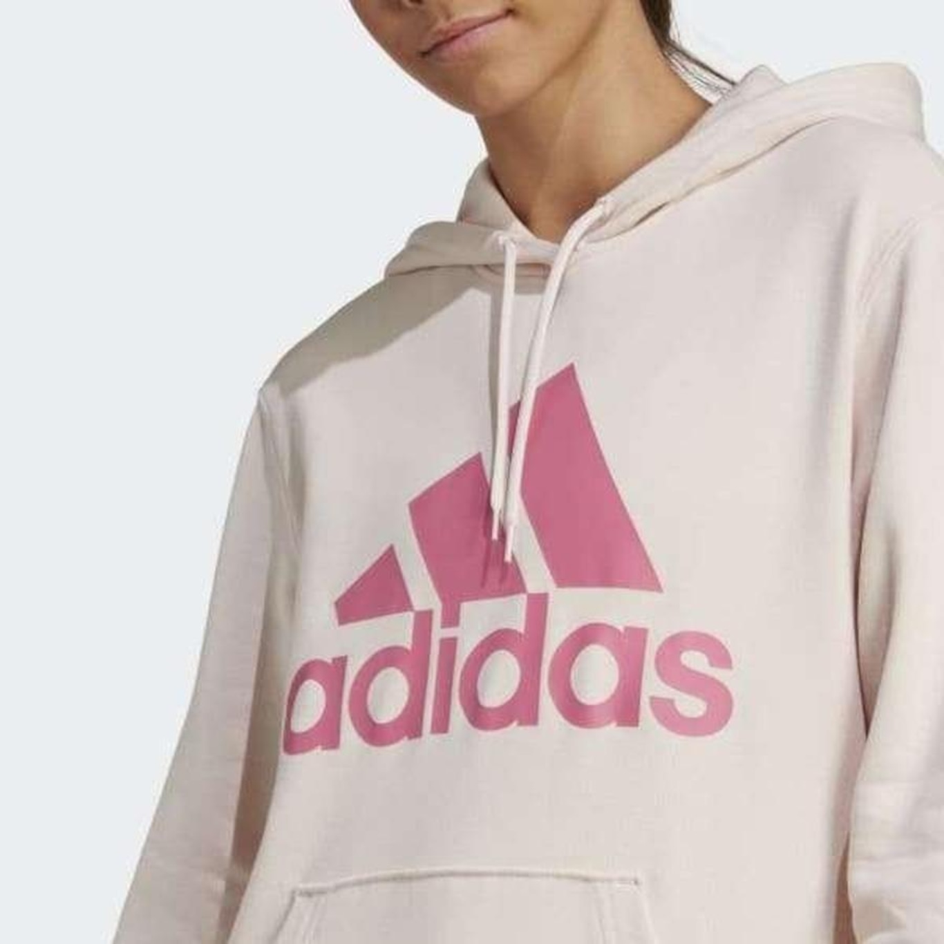 Blusão de Moletom com Capuz adidas Logo - Feminino - Foto 5