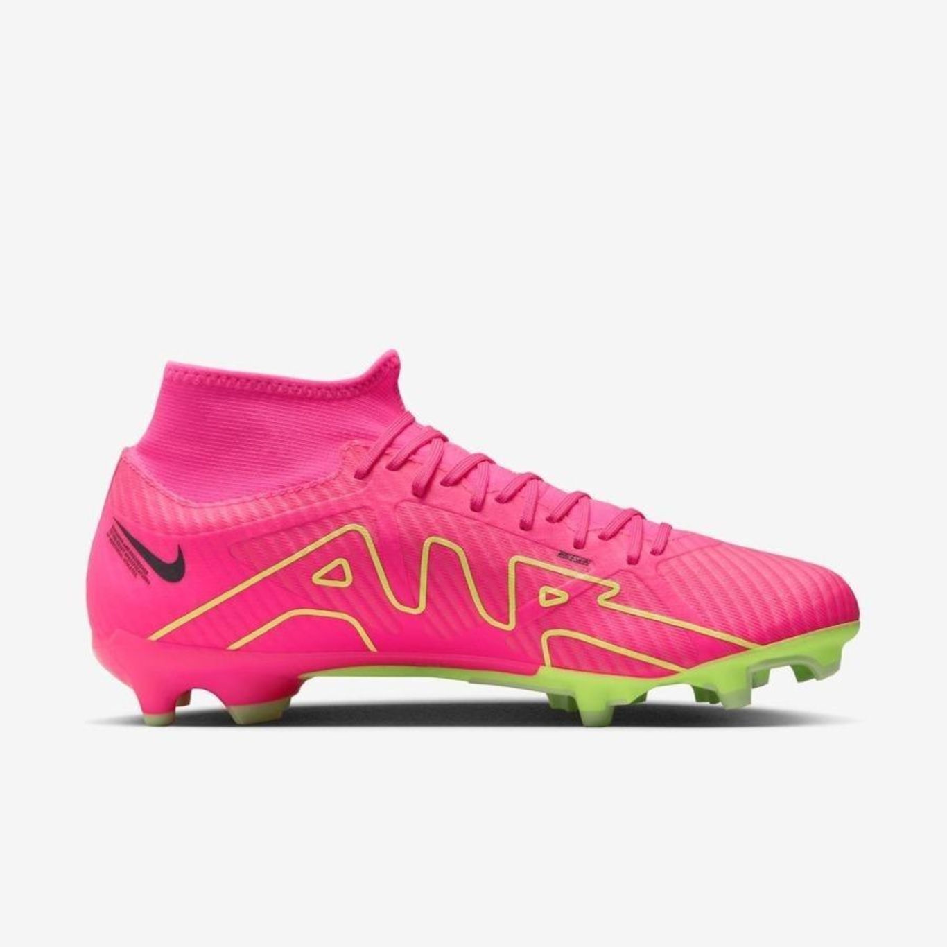 Nike superfly 2025 yellow pink