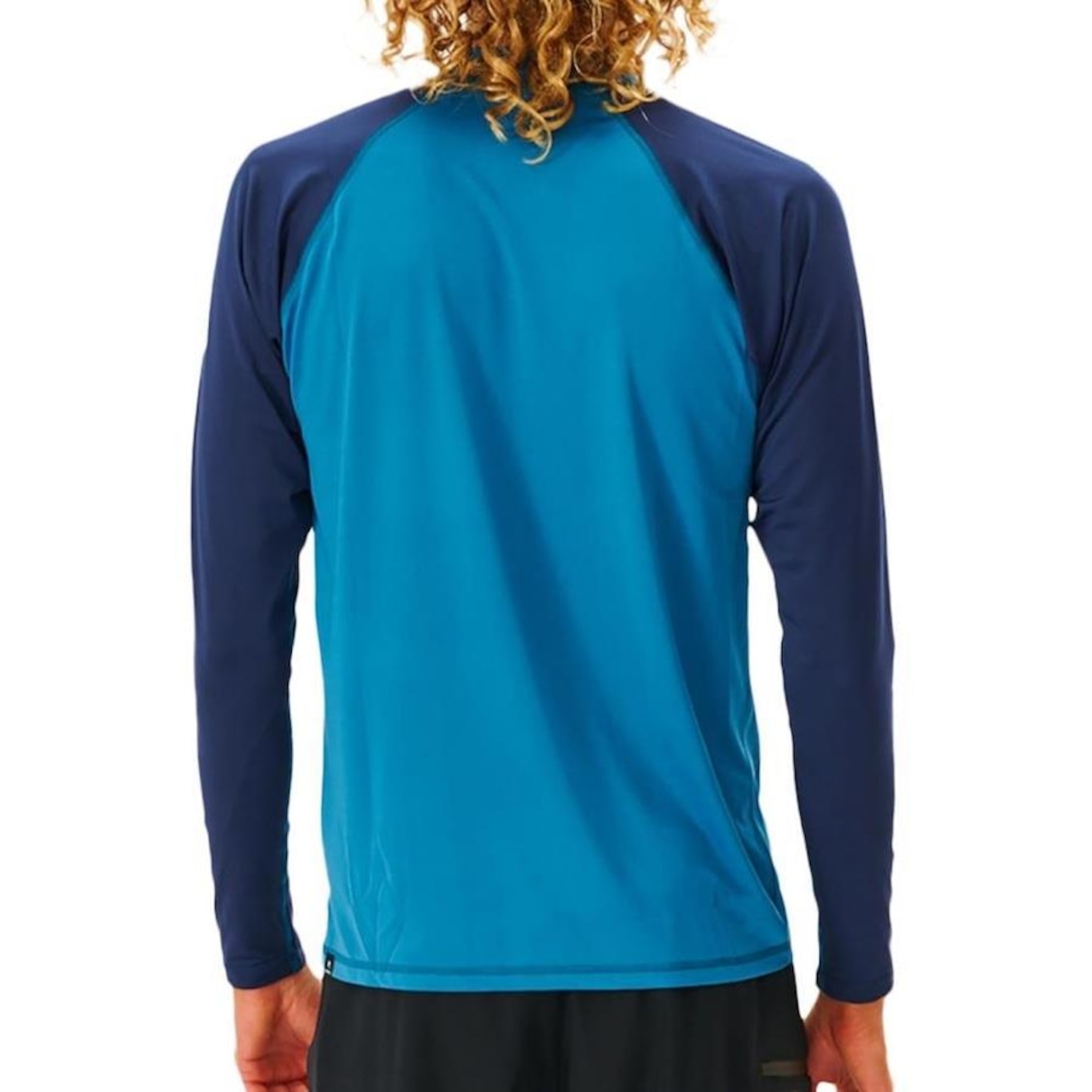 Camiseta Surf Rip Curl Schockwaves UV Manga Longa - Masculina - Foto 2