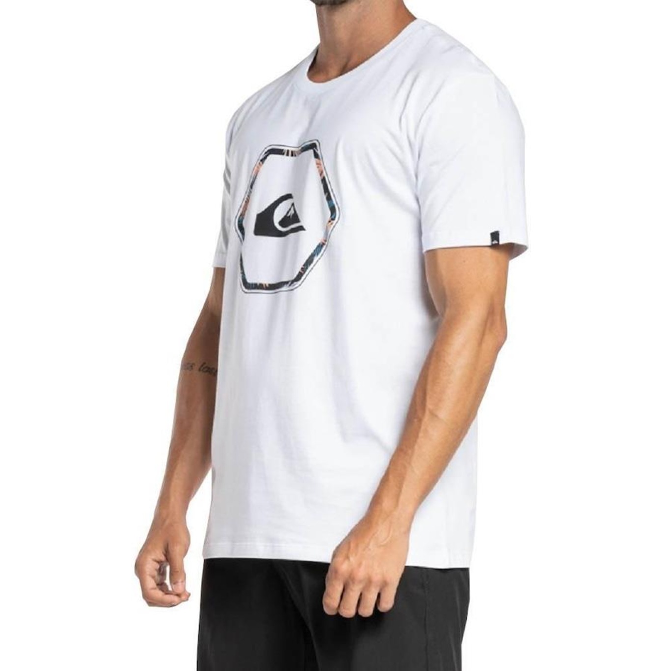 Camiseta Quiksilver Panel Beach - Masculina - Foto 1