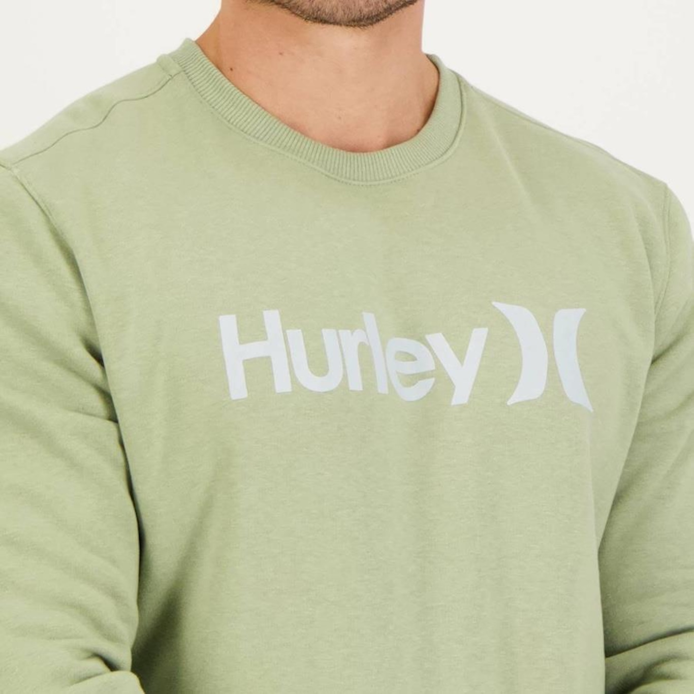 Blusão de Moletom Hurley One Only - Masculino - Foto 4