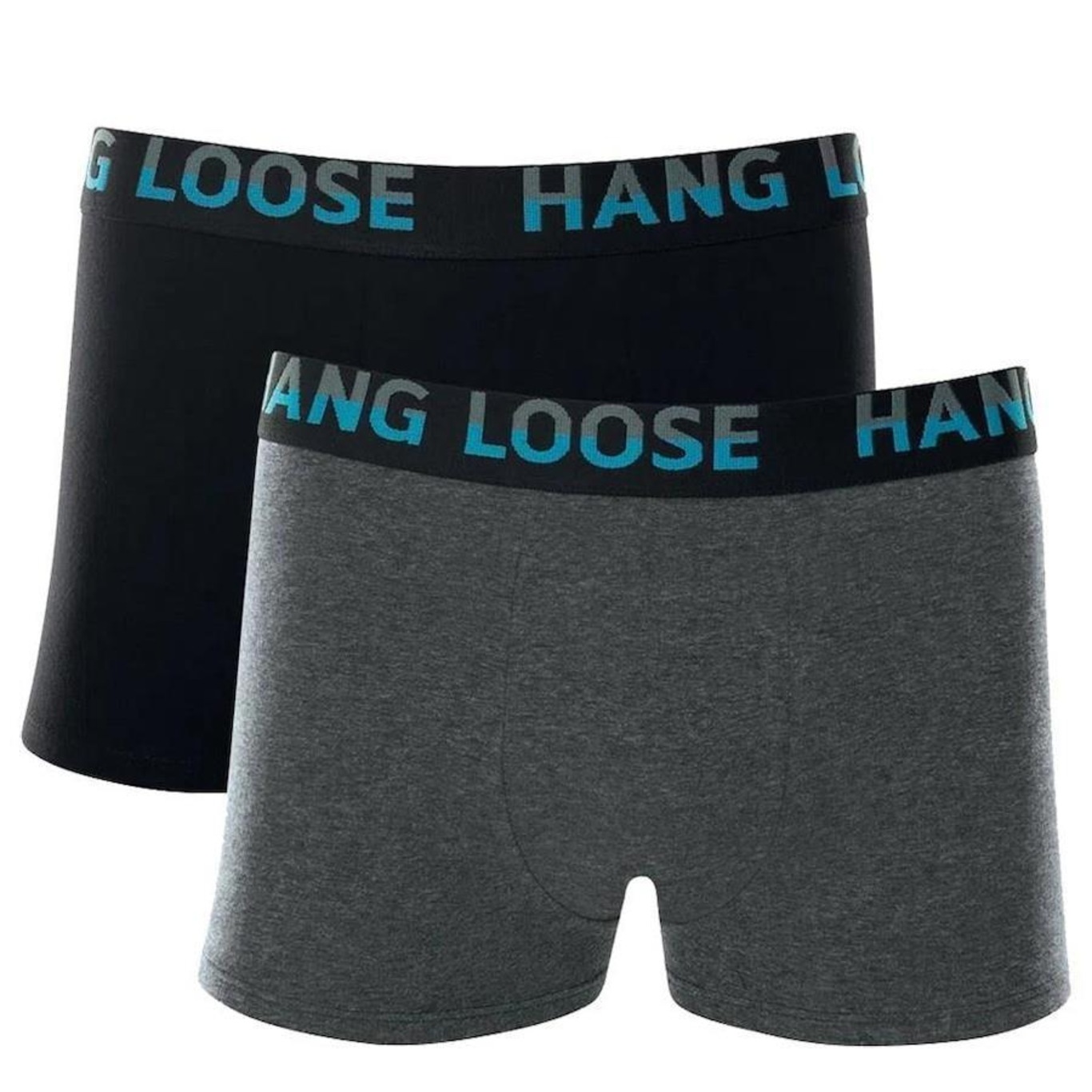 Kit Cuecas Boxer Hang Loose Cotton - 2 Unidades - Masculina - Foto 1