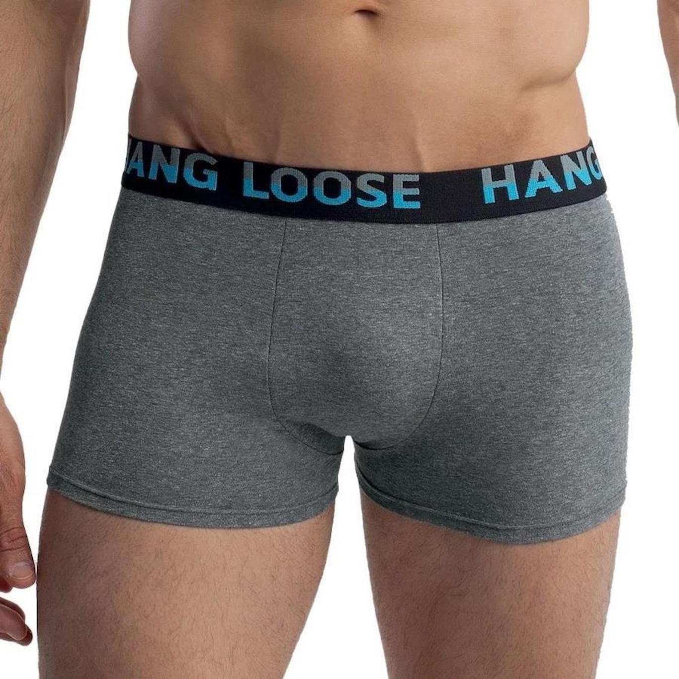 Kit Cuecas Boxer Hang Loose Cotton - 2 Unidades - Masculina - Foto 2