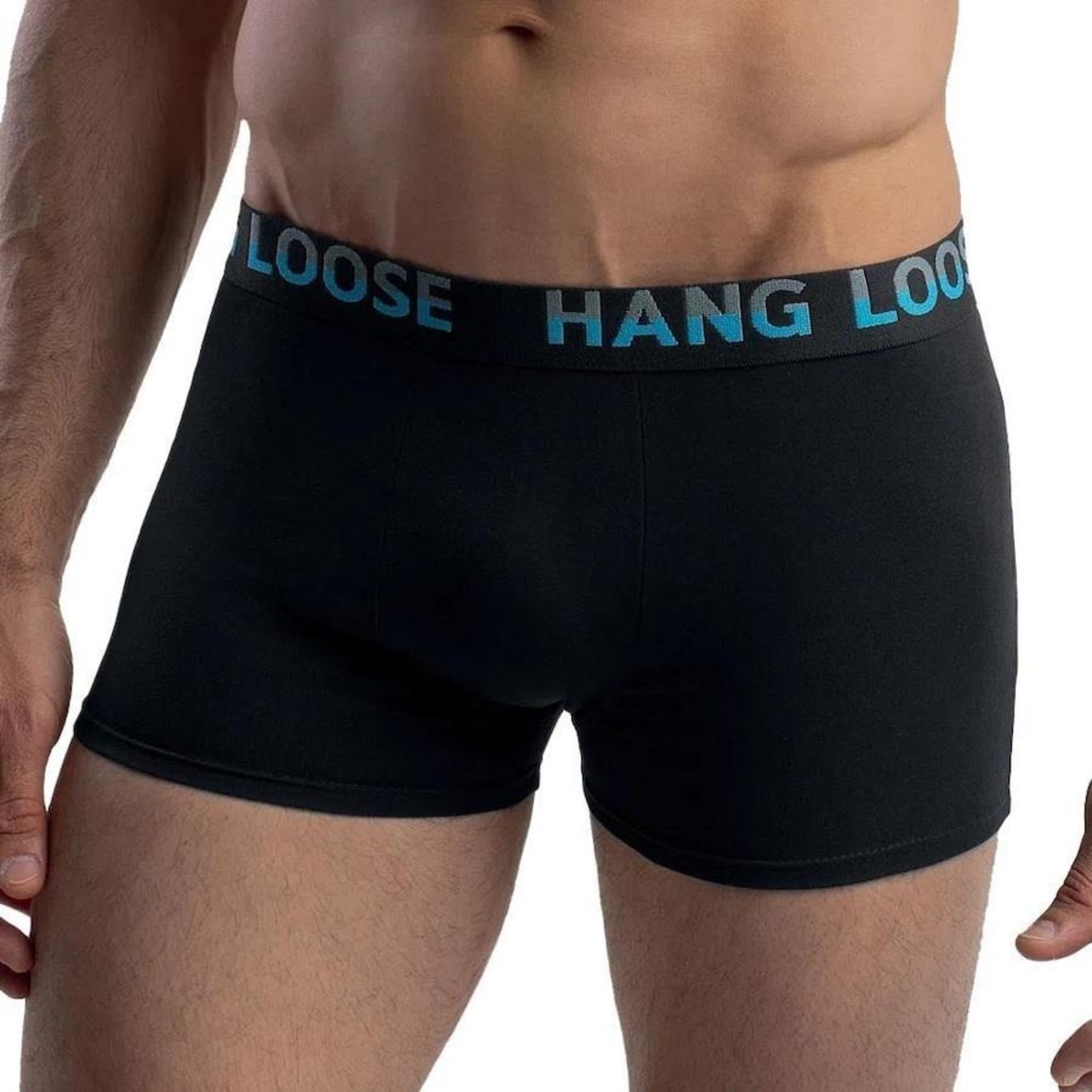 Kit Cuecas Boxer Hang Loose Cotton - 2 Unidades - Masculina - Foto 3