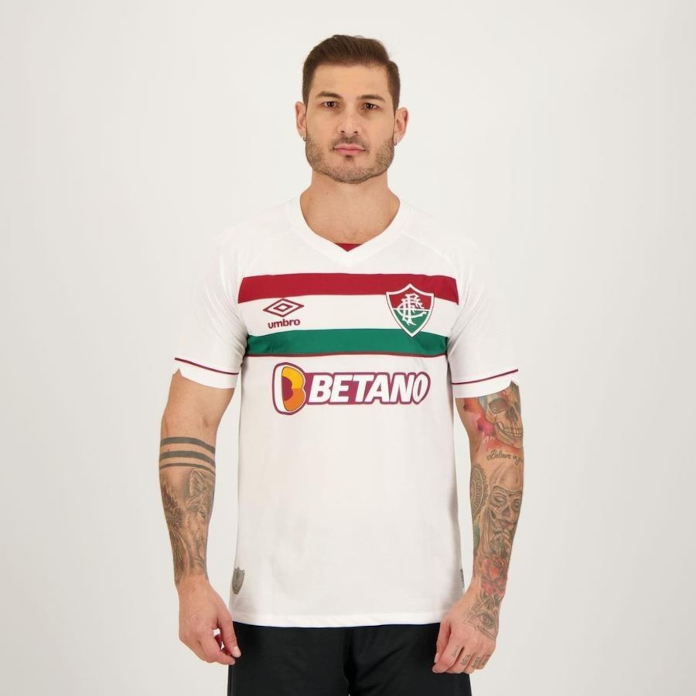 Camisa do Fluminense II 2023 Marcelo 12 Umbro - Masculina - Foto 3